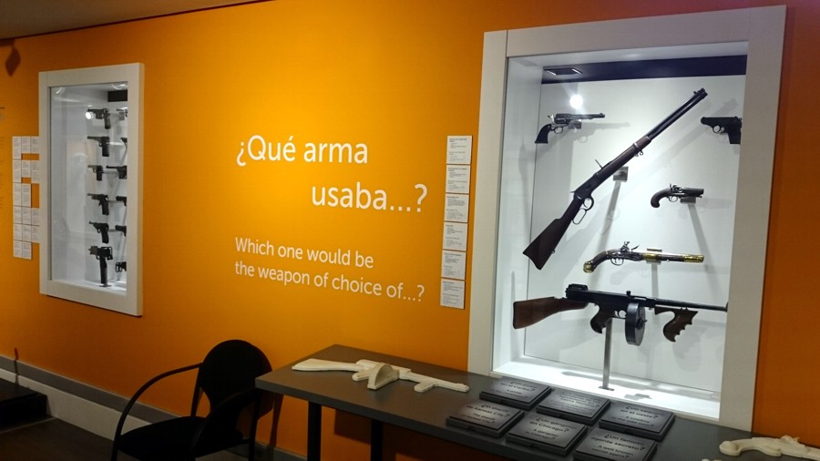 Armas antiguas en el Museo Histórico Militar de Burgos